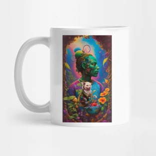 fantasy floral imagination #4 Mug